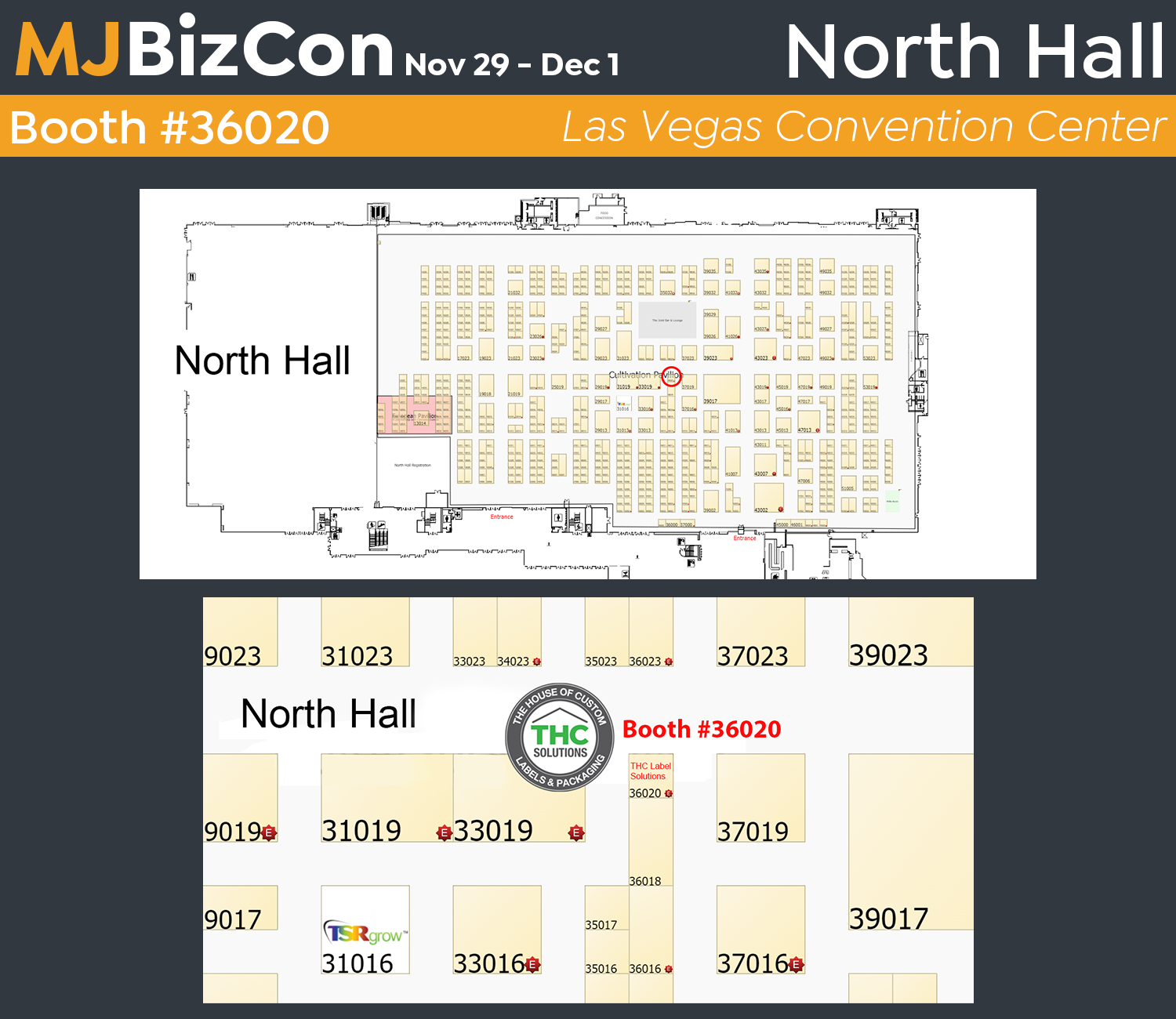 North Hall Map